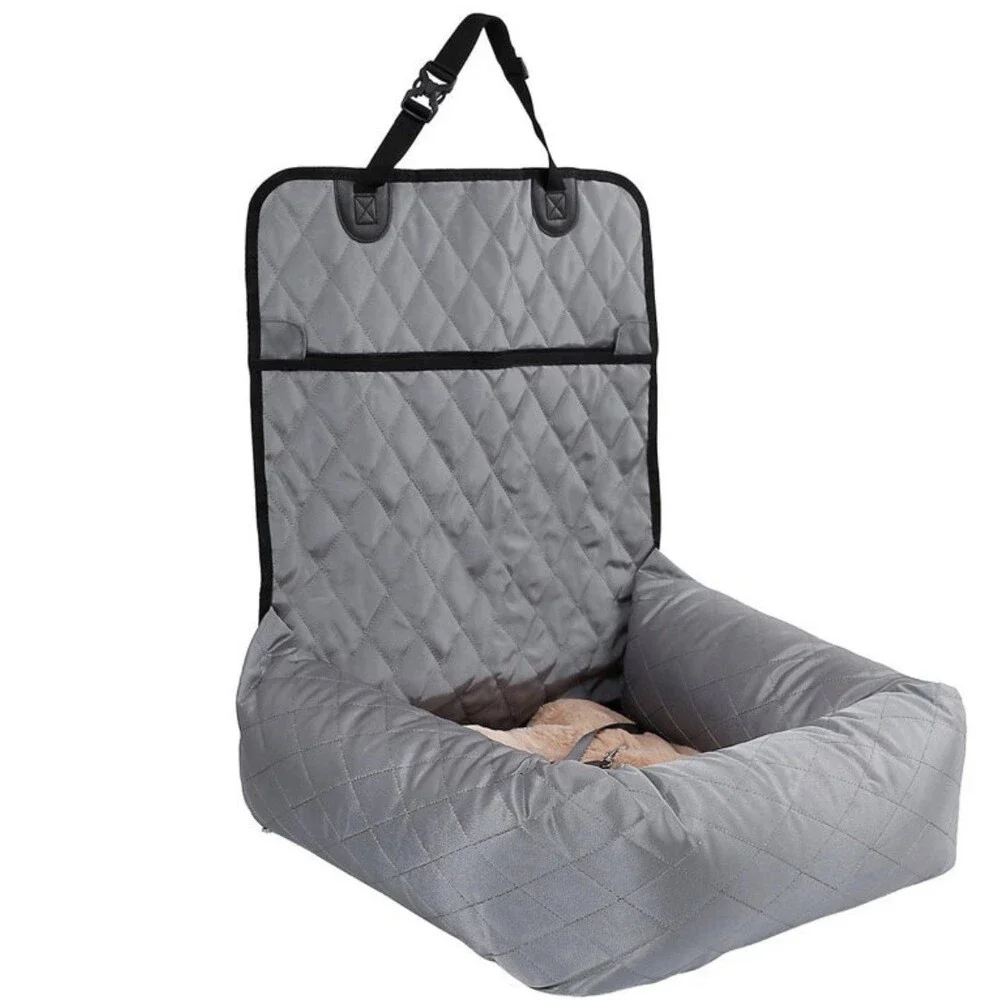 Dog Car Seat Booster 2-in-1 Pet Car seat Indoor Lounge Comfortable Cozy Couch